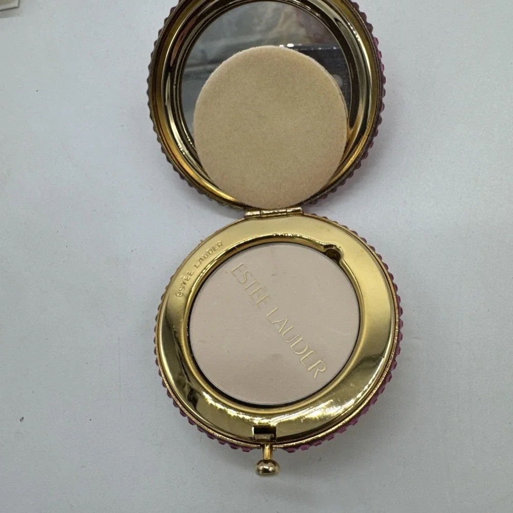Estee Lauder WITH LOVE COMPACT Lucidity Pressed Powder 06 Transparent New In Box